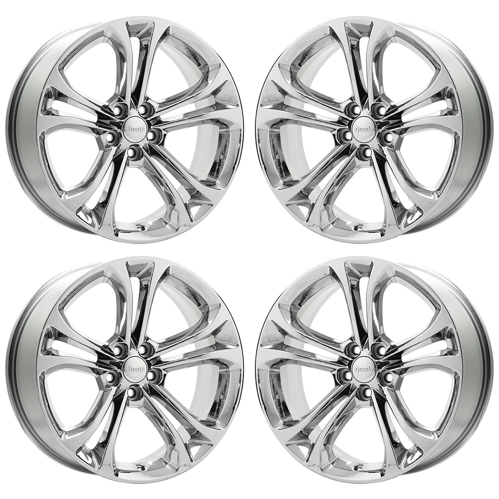 20" Dodge Charger Challenger Bright Chrome wheels rims Factory OEM 2711